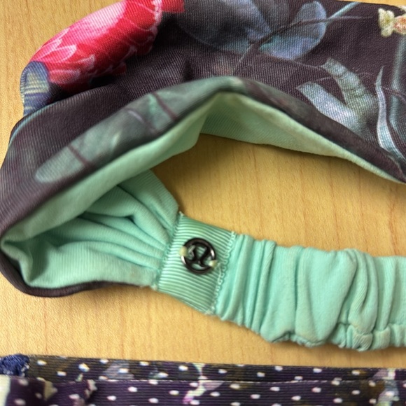 Lululemon Floral Headband Set - Multicolor - Picture 3 of 3